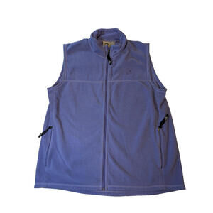 EMS Women's Fleece Zip Up Vest, Periwinkle, L
